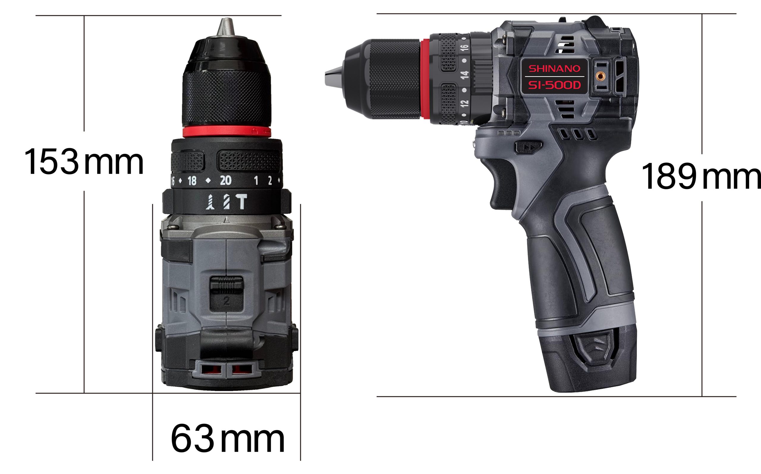 SI-500D-1 寸法図